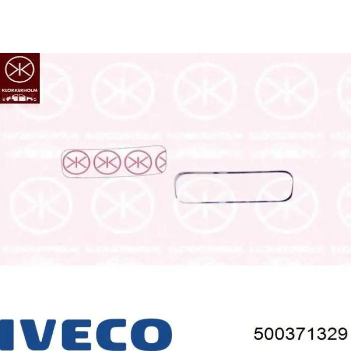 Дзеркальний елемент дзеркала заднього виду 500371329 Iveco