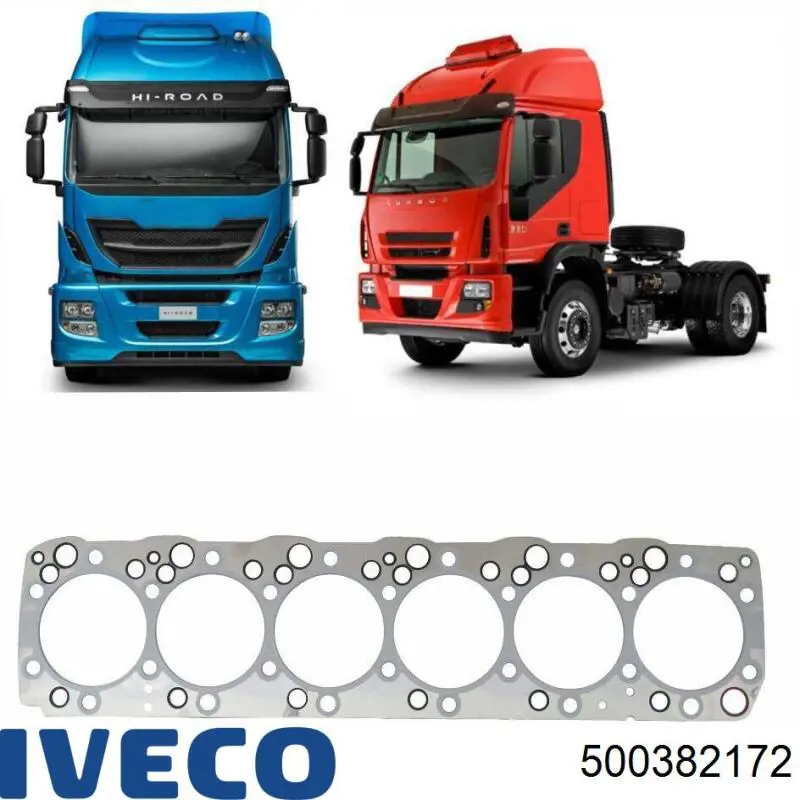 Прокладка ГБЦ Iveco 500382172 ціна, від 132.83 USD