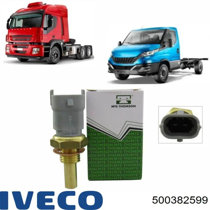 Купити 500382599 Iveco Датчик температури охолоджуючої рідини