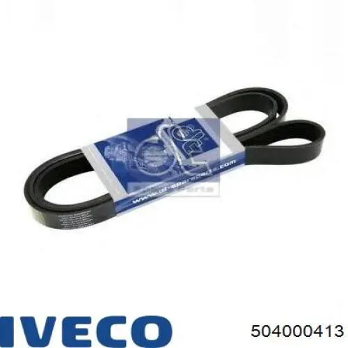 Ремінь генератора 504000413 Iveco