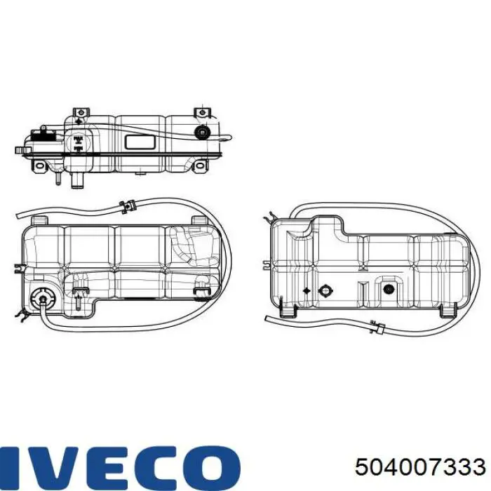 Купити ORK504038776 GP Водяний бачок системи охолодження