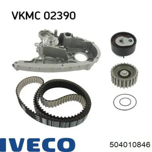 Натягувач ременя ГРМ 504010846 Iveco
