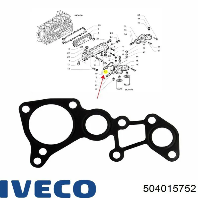 Купити 504015752 Iveco 