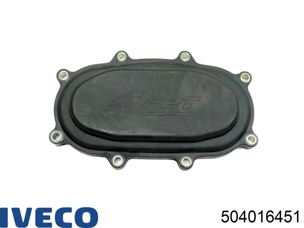 504016451 Iveco Задня кришка головки блока циліндрів (ГБЦ)
