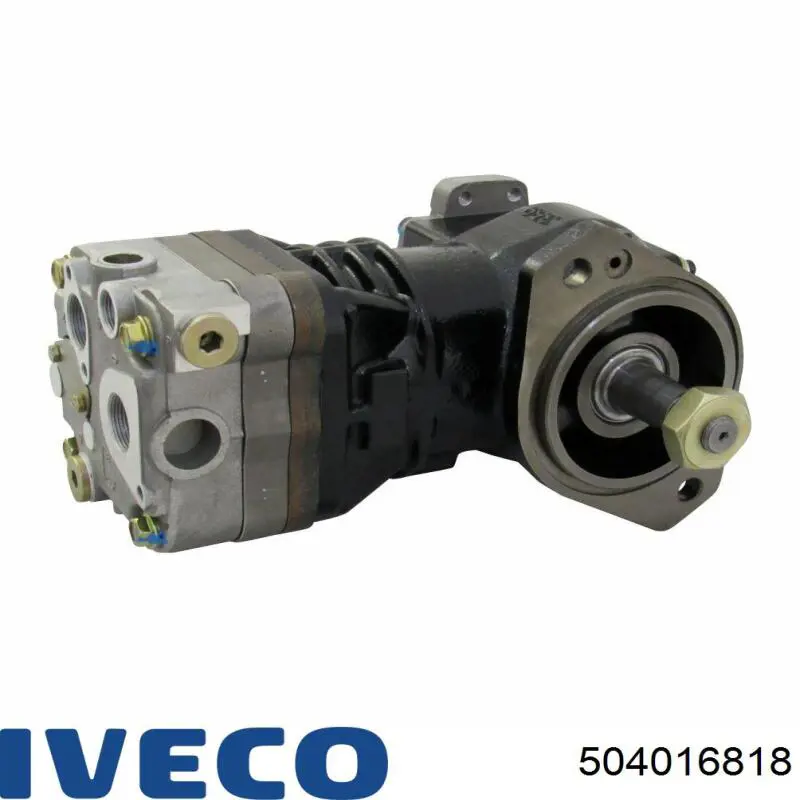 Компресор пневмопідкачкою (амортизаторів) Iveco 504016818 ціна, від 501.02 USD