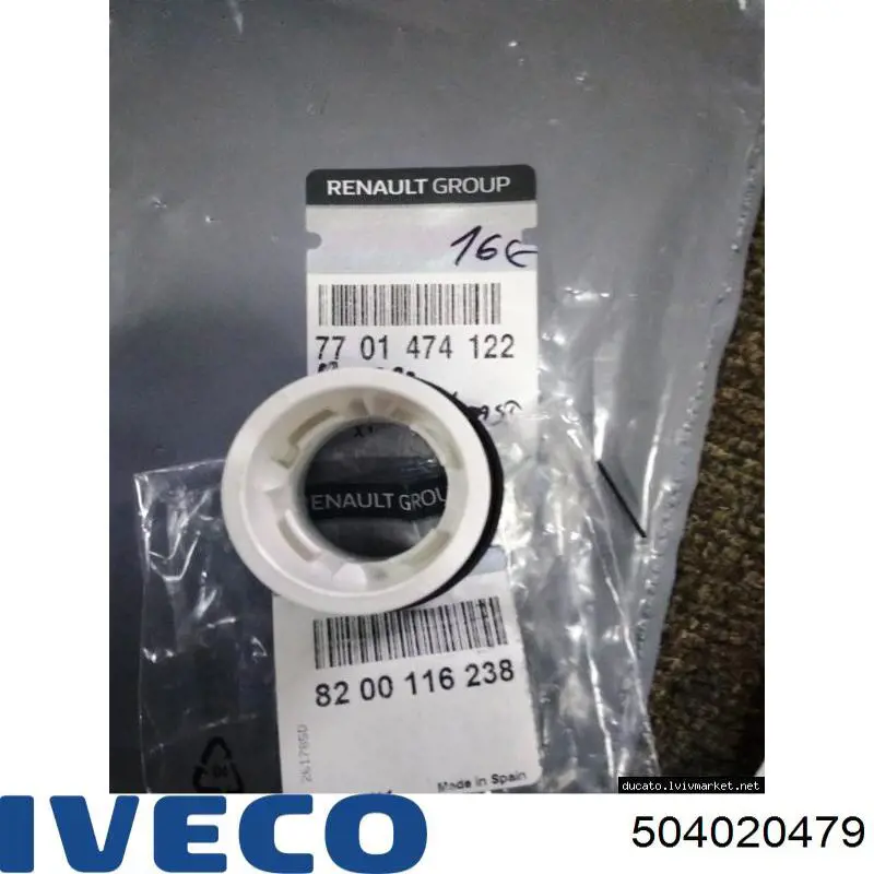 Купити 504020479 Iveco Сальник піввісі переднього моста, правою