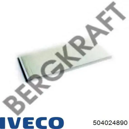 Фільтр повітряний обігрівача Iveco 504024890 ціна, від 12.83 USD