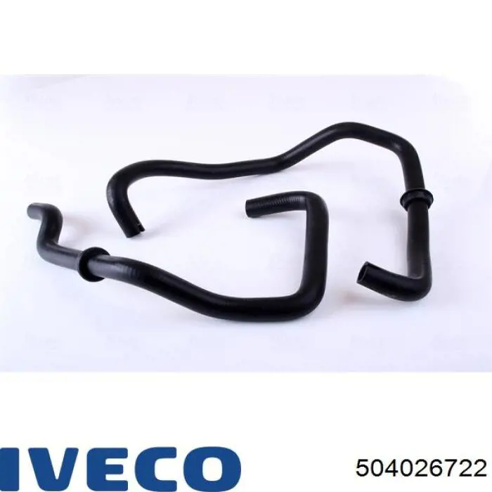 Радіатор пічки 504026722 Iveco