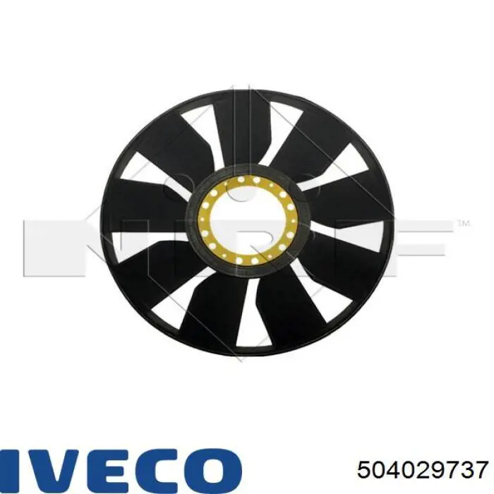 504029737 Iveco Вентилятор радіатора кондиціонера
