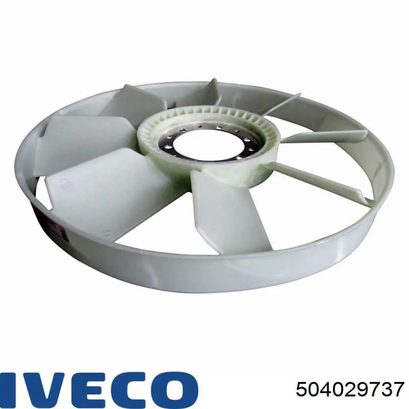 Вентилятор/крильчатка радіатора охолодження 504029737 Iveco