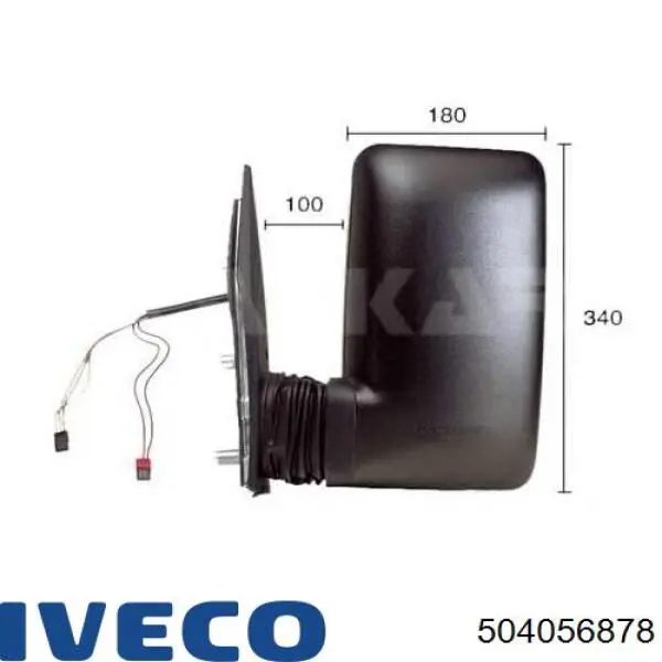 Купити 504056878 Iveco Дзеркало праве