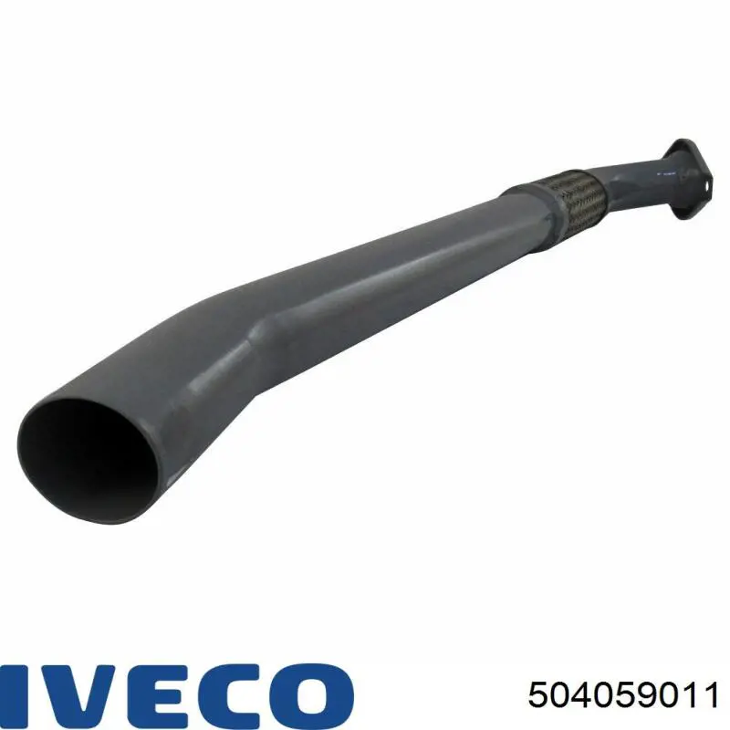 Труба приймальна (штани) глушника, передня Iveco 504059011 ціна, від 42.50 USD