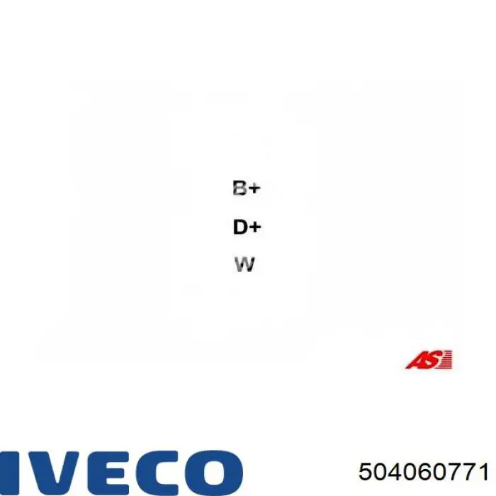 Купити 504060771 Iveco Генератор