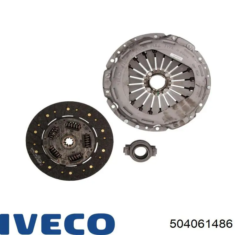 Купити 504061486 Iveco Диск зчеплення