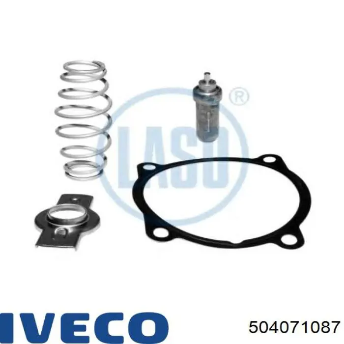 Купити 504071087 Iveco Термостат в корпусі