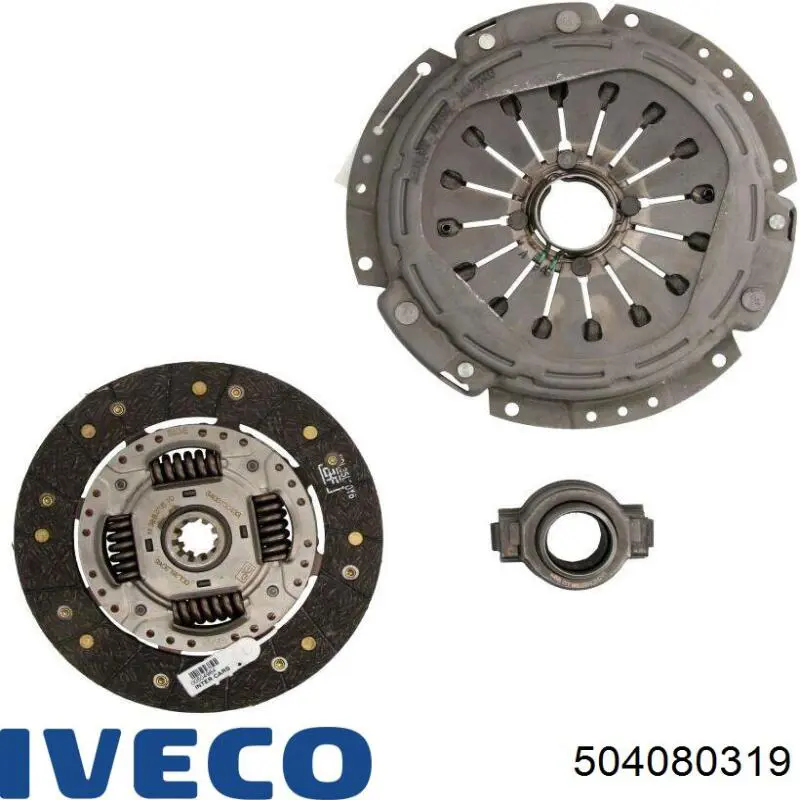Комплект зчеплення (3 частини) Iveco 504080319 ціна, від 128.50 USD
