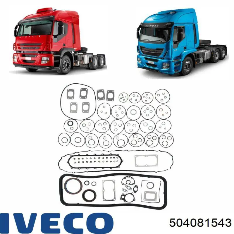 Болт ГБЦ 504081543 Iveco