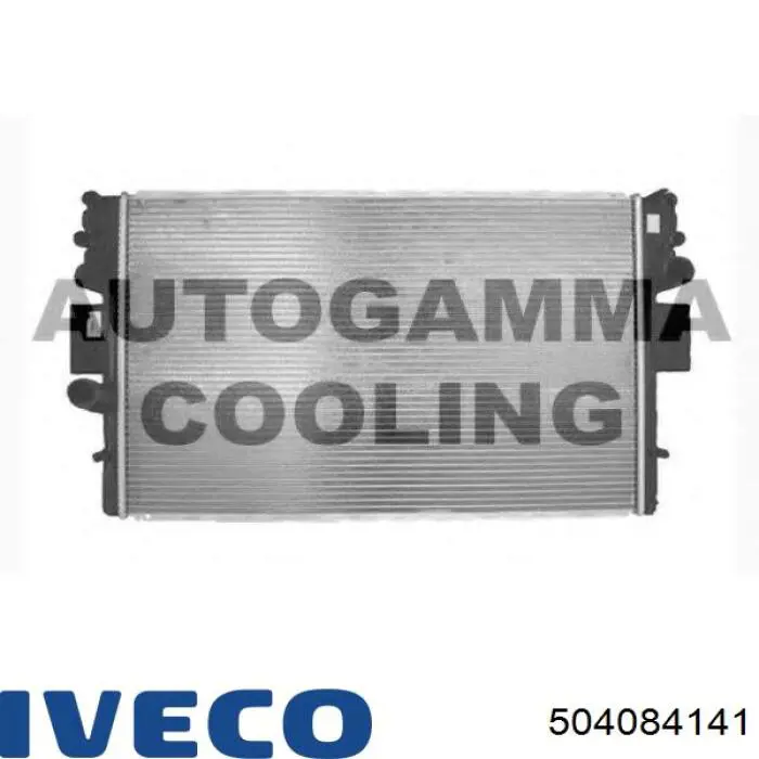 504084141 Iveco радіатор охолодження двигуна