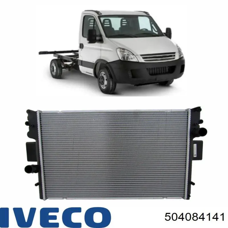 Радіатор основний Iveco 504084141 ціна, від 84.34 USD