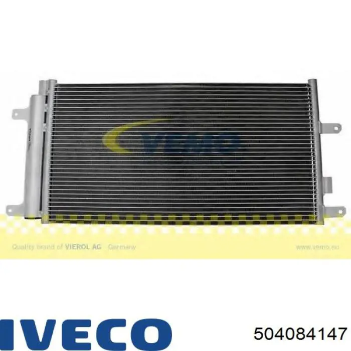 504084147 Iveco радіатор кондиціонера