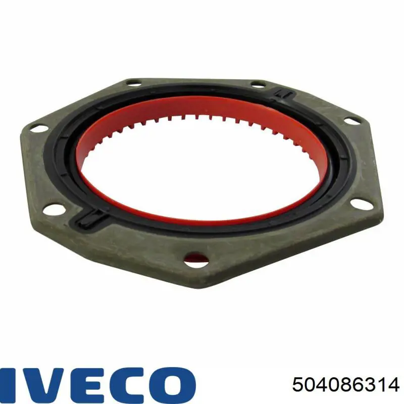 Сальник колінвала задній 504086314 Iveco