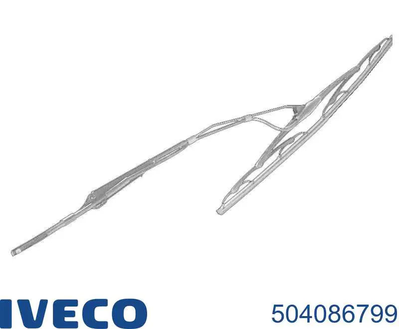Щітка-двірник лобового скла, комплект з 2-х шт. Iveco 504086799 ціна, від 19.97 USD
