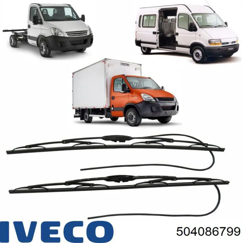 Купити 504086799 Iveco Безконтактні двірники