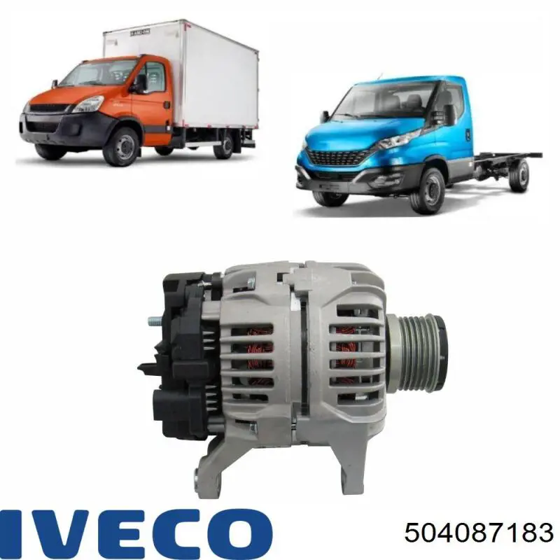 504087183 Iveco генератор