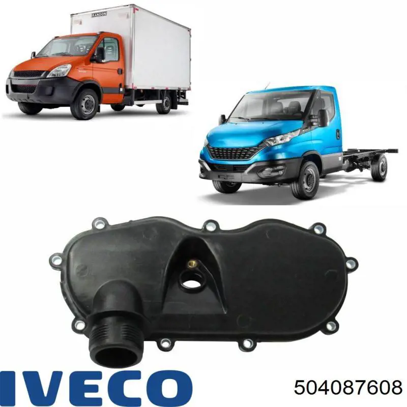 Горловина маслозаливна 504087608 Fiat/Alfa/Lancia