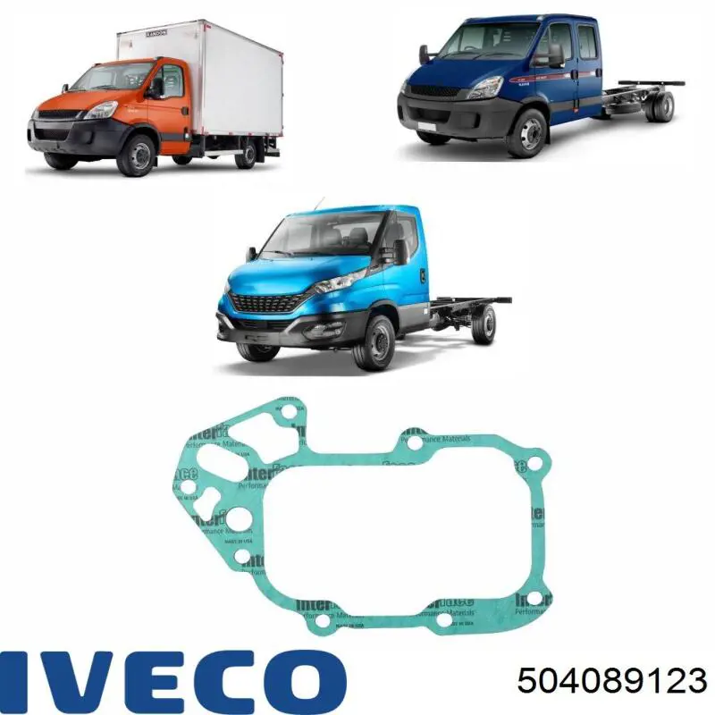 Прокладка радіатора масляного Iveco 504089123 ціна, від 4.08 USD