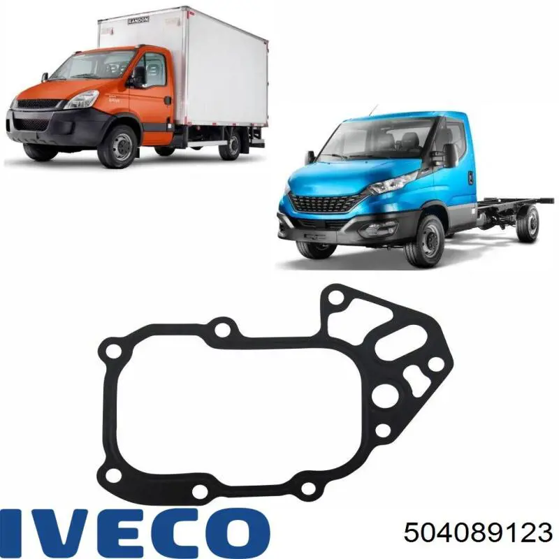 504089123 Iveco Прокладка радіатора масляного