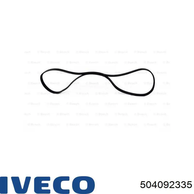Ремінь генератора 504092335 Iveco