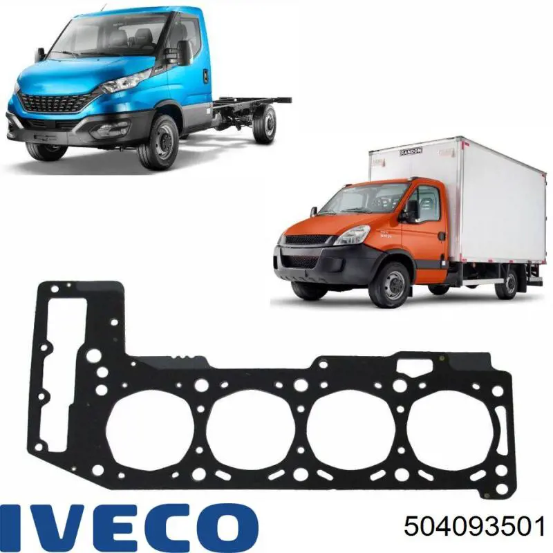 504093501 Iveco Прокладка під головку