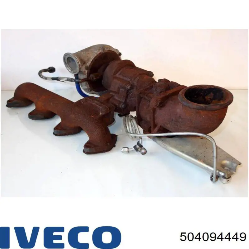 Турбіна Iveco 504094449 ціна, від 338.28 USD