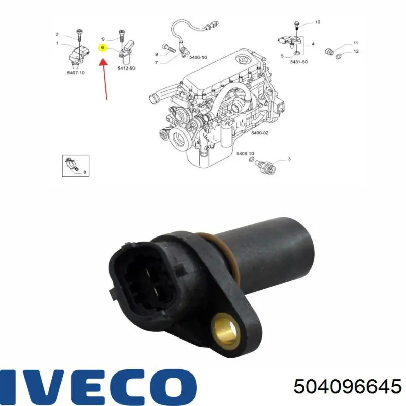 504096645 Iveco ДПКВ