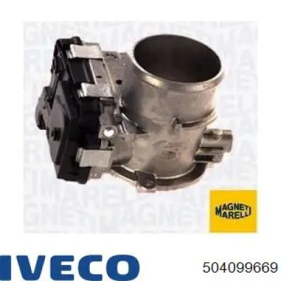 Дросільна заслінка 504099669 Iveco