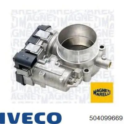 Заслінка повітряна Iveco 504099669
