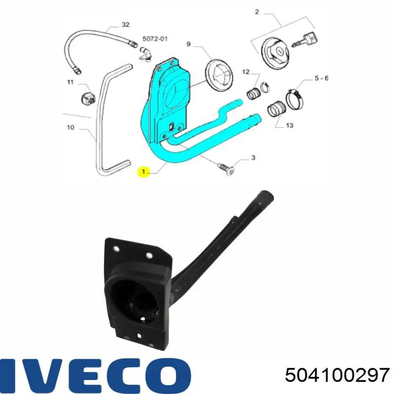 Купити 504100297 Iveco 