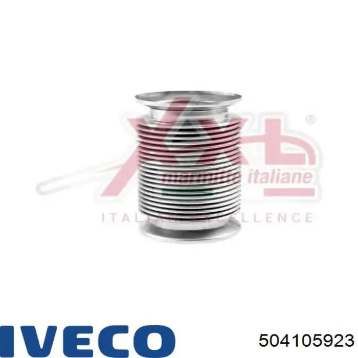 Гофра приймальної труби Iveco 504105923 ціна, від 86.23 USD