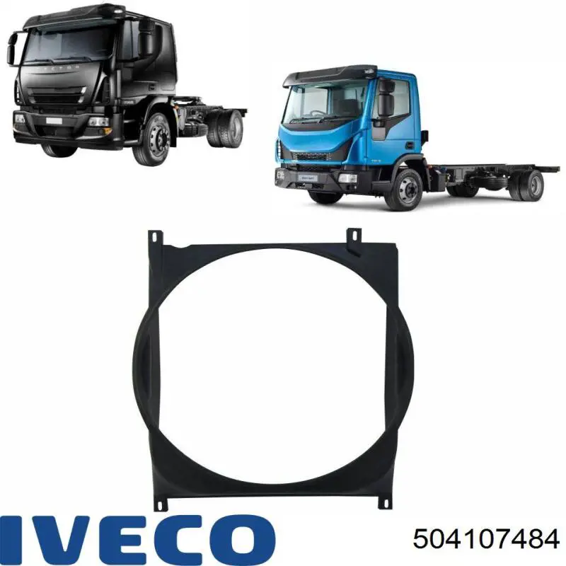Демпферний шків колінвала Iveco 504107484