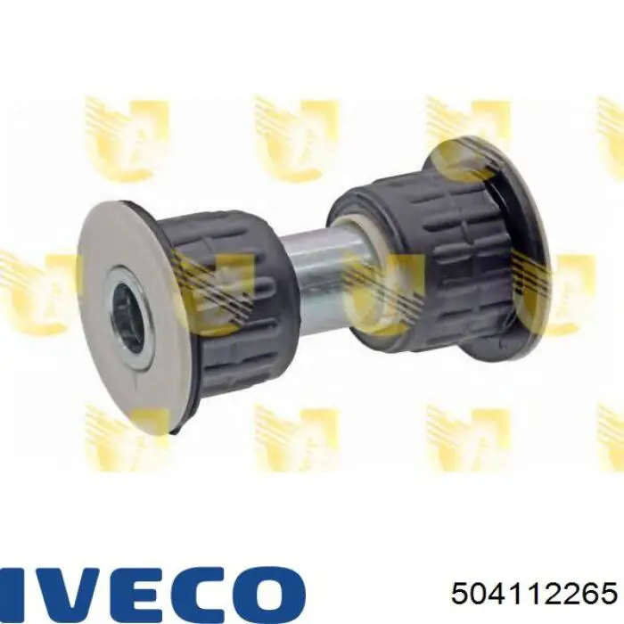 504112265 Iveco Сайлентблок ресори, передній