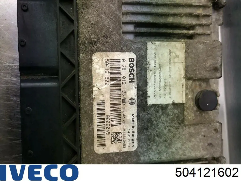 ЕБУ Iveco 504121602 ціна, від 90.55 USD