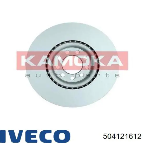 Диск переднього гальма Iveco 504121612 ціна, від 54.92 USD