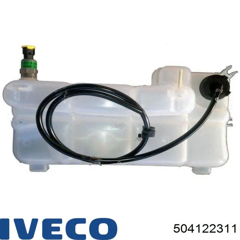 Бачок системи охолодження двигуна розширювальний Iveco 504122311 ціна, від 85.29 USD