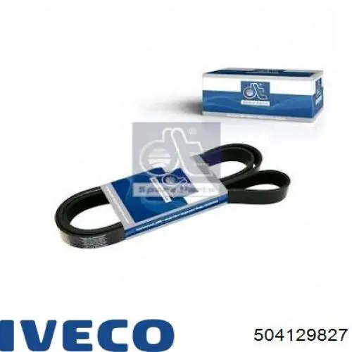 Ремінь генератора 504129827 Iveco