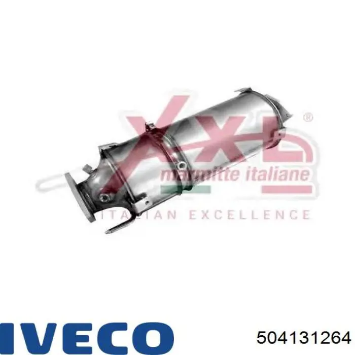 Фільтр системи відпрацьованих газів Iveco 504131264 ціна, від 459.70 USD