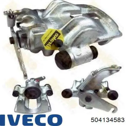 Супорт гальмівний передній правий 504134583 Iveco