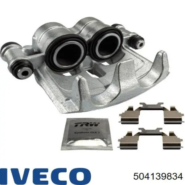 504139834 Iveco Супорт гальмівний передній правий
