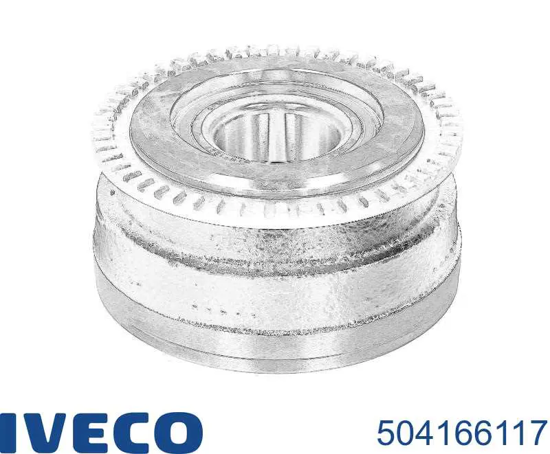 Підшипник ступиці 504166117 Iveco