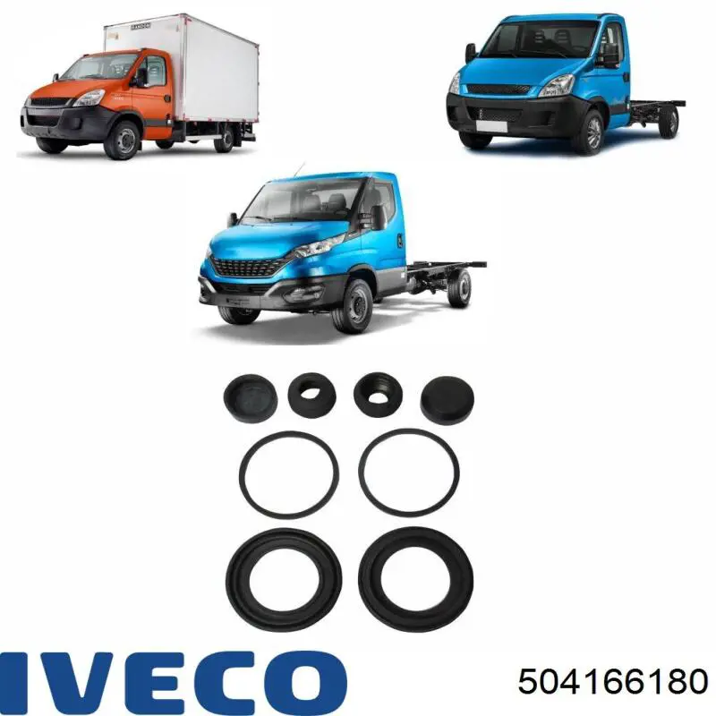 Гайка маточини передньої Iveco 504166180 ціна, від 10.44 USD